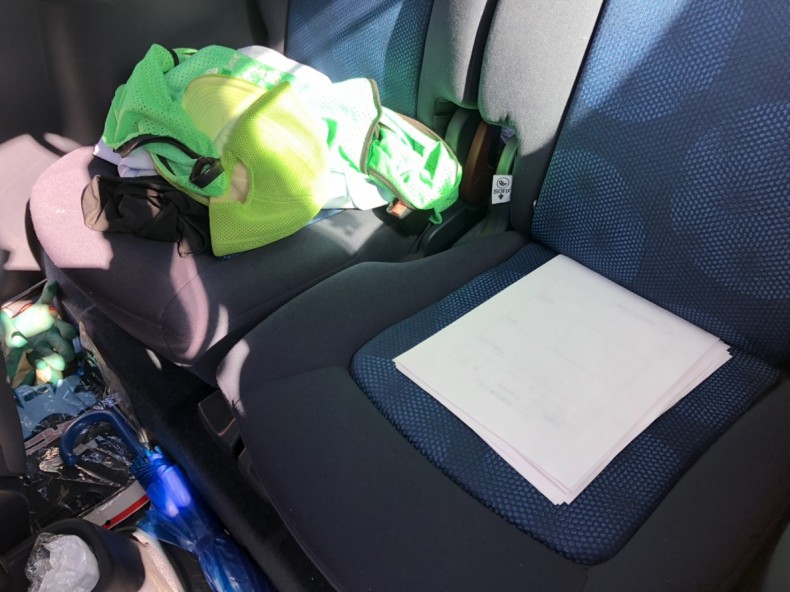 内装後方シート