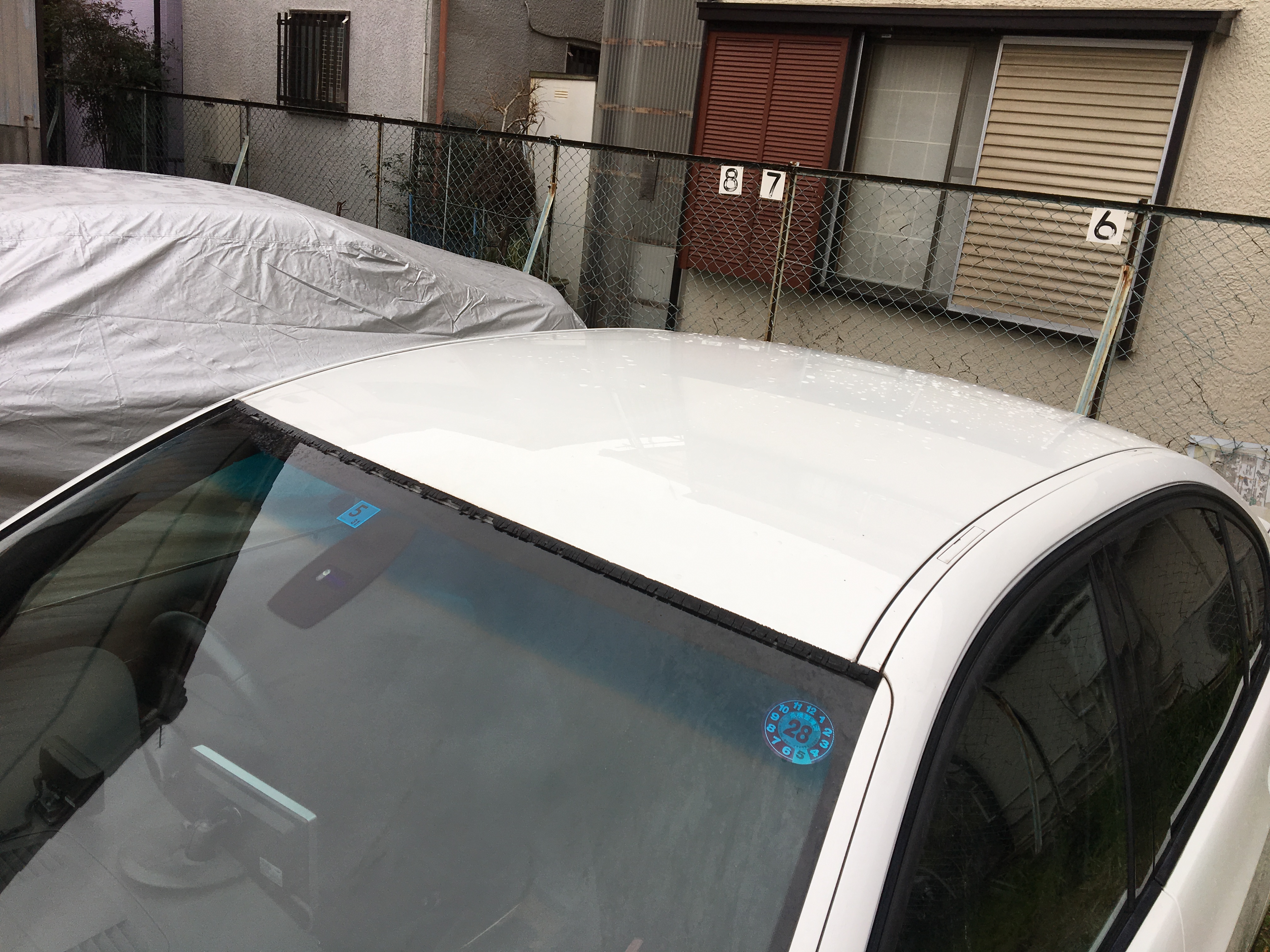 正面ルーフ