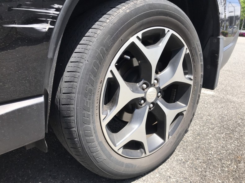 タイヤホイール後