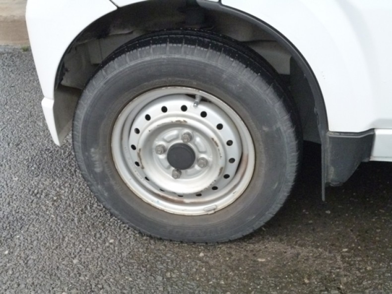 タイヤホイール後