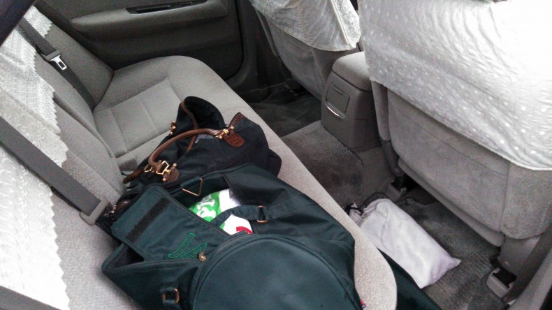 内装後方シート