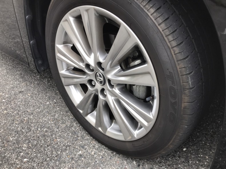 タイヤホイール後