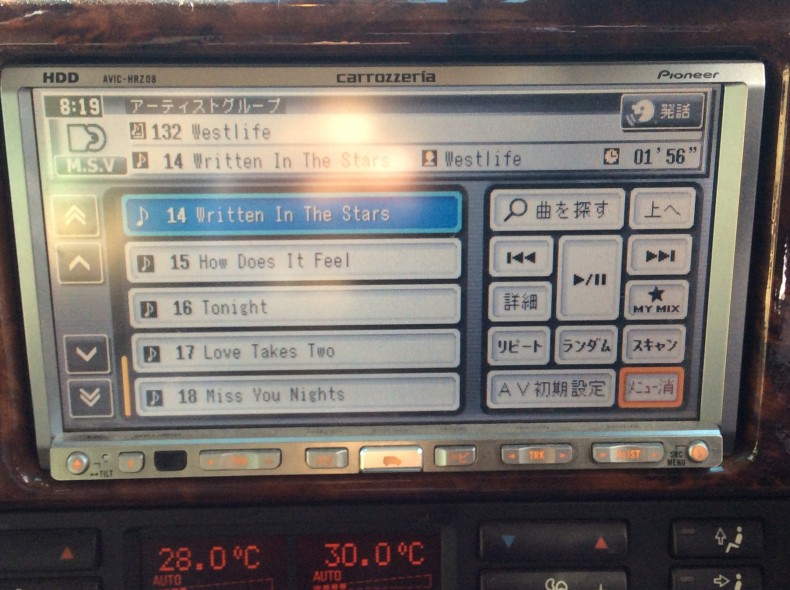 内装インパネ全体