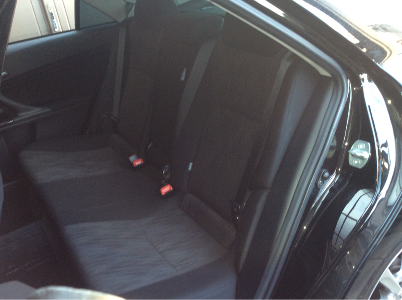 内装後方シート