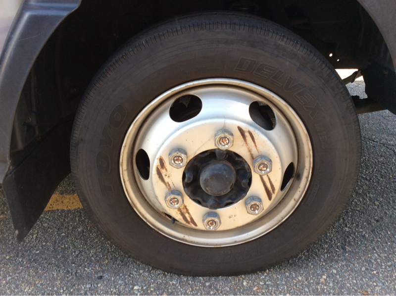 タイヤホイール後