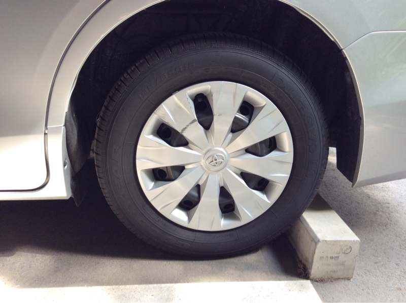 タイヤホイール後