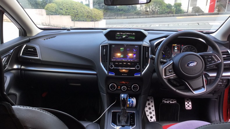 内装インパネ全体